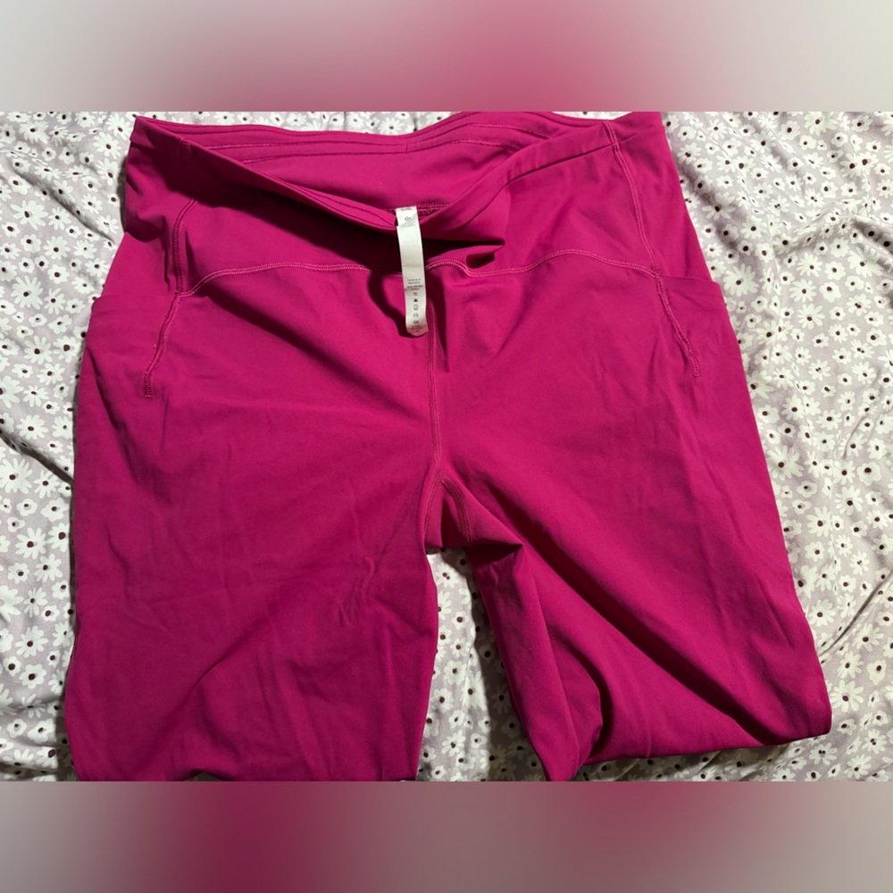 lululemon athletica Magenta Leggings